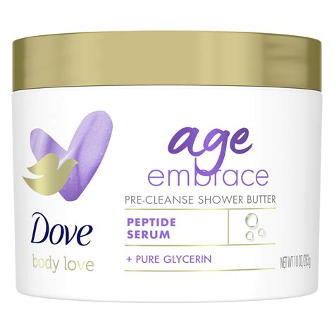 Dove (Skin Care) Body Love Age Embrace Pre-Cleanse Shower Butter logo