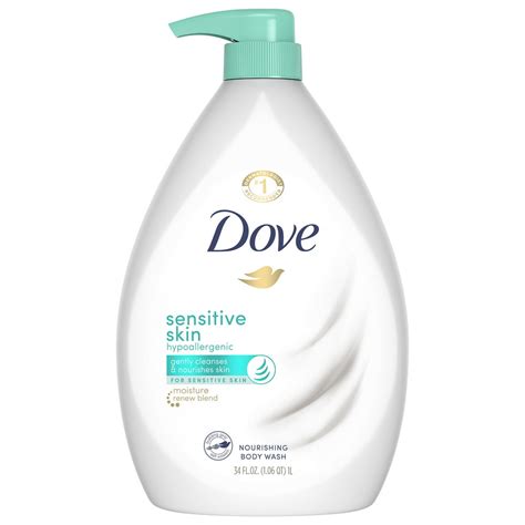 Dove (Skin Care) Sensitive Skin Body Wash logo