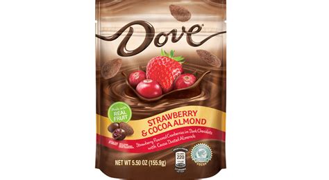 Dove Chocolate Fruit and Nut Blend Strawberry & Cocoa Almond logo