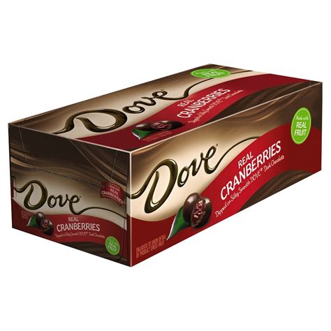 Dove Chocolate Real Cranberries logo