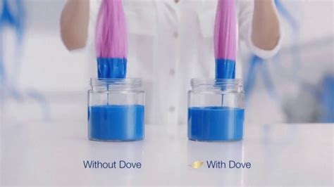 Dove Intensive Repair Conditioner TV commercial - Color Test