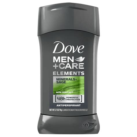 Dove Men+Care (Deodorant) Elements Minerals + Sage Fortifying Shampoo and Conditioner logo