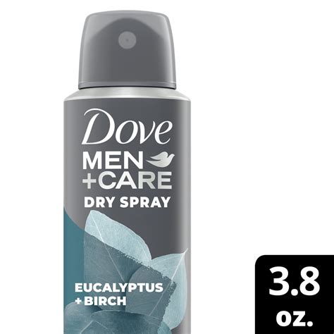 Dove Men+Care (Deodorant) Eucalyptus + Mint Dry Spray logo