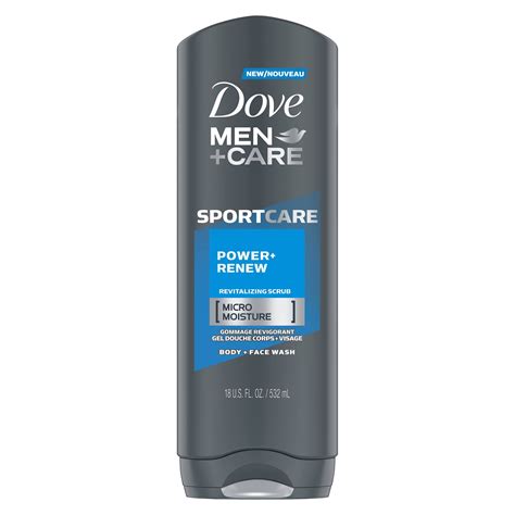 Dove Men+Care (Deodorant) SportCare Body Wash Power+Renew logo