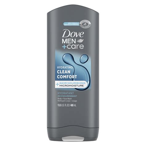 Dove Men+Care (Skin Care) Clean Comfort Body Wash logo