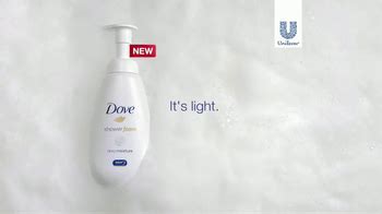 Dove Shower Foam TV commercial - Molly