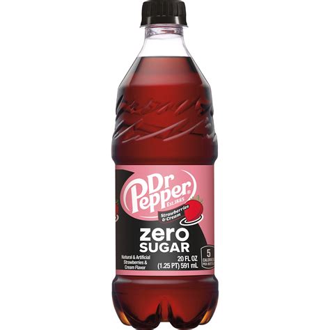 Dr Pepper Zero Sugar Strawberries & Cream logo