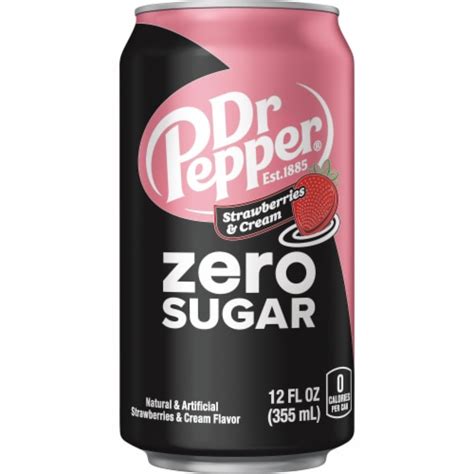 Dr Pepper Zero Sugar Strawberries & Cream logo