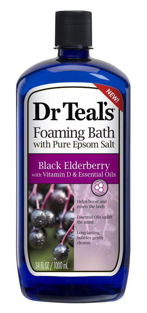Dr Teal's Black Elderberry Foaming Bath logo