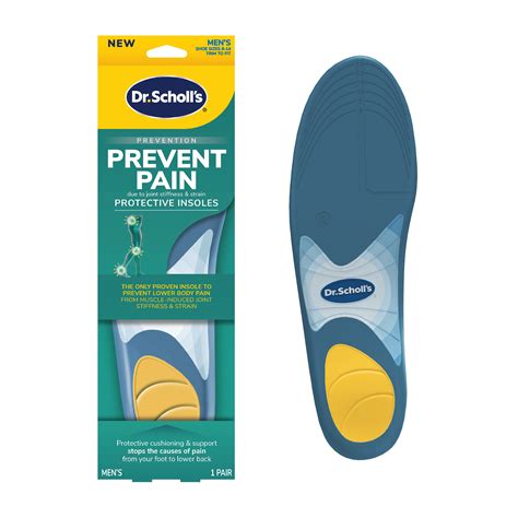 Dr. Scholl's Prevent Pain Lower Body Protective Insoles logo