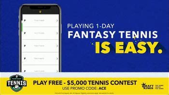 DraftKings Fantasy Tennis TV Spot, '2018 Fantasy Tennis Contest'