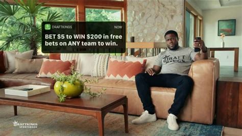DraftKings Sportsbook TV Spot, 'Instant $200 Credit' Featuring Kevin Hart