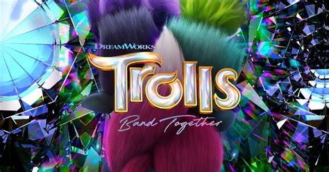 DreamWorks Animation Trolls Band Together logo