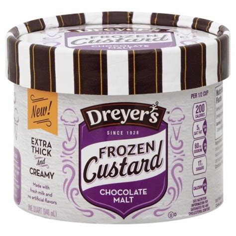 Dreyers Frozen Custard Chocolate Malt tv commercials