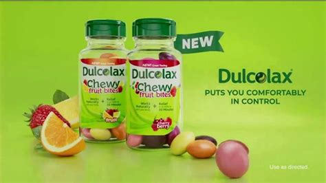 Dulcolax Chewy Fruit Bites TV commercial - When It’s Go Time