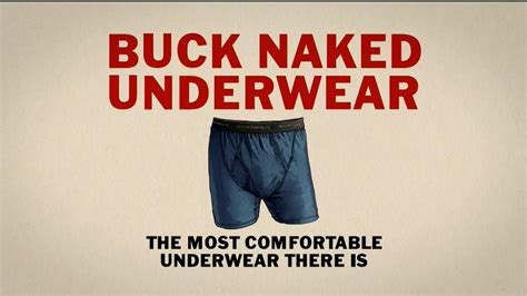 Duluth Trading Buck Naked Underwear TV commercial - Sausage Crank