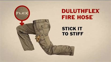 Duluthflex Fire Hose Work Pants TV Spot, 'Stick It to Stiff'