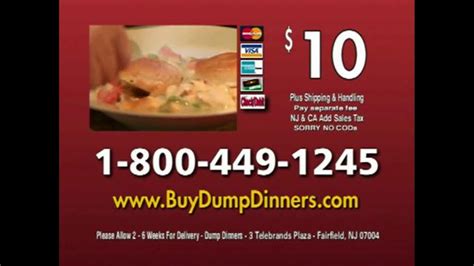 Dump Dinners TV Spot, 'Just Dump and Bake'