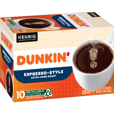 Dunkin' (K-Cups) K-Cup Dark Roast Coffee logo