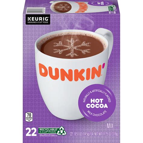 Dunkin' (K-Cups) K-Cup Hot Cocoa
