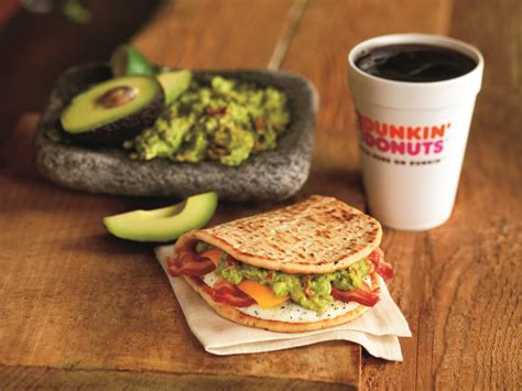 Dunkin Donuts Bacon Guacamole Flatbread TV commercial - Zestier Breakfast