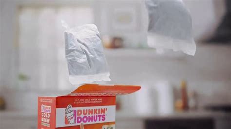 Dunkin Donuts Cold Brew Coffee Packs TV commercial - Craft Coffee