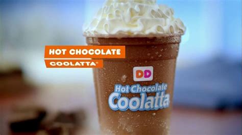 Dunkin' Donuts Hot Chocolate Coolatta TV Spot featuring Andrew Lander
