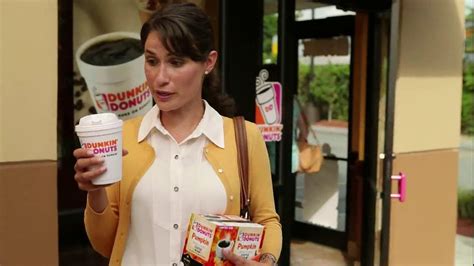 Dunkin' Donuts K-Cup Pumpkin Coffee TV Spot featuring Monica Saviolakis