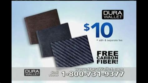 Durawallet TV Spot, 'Carbon Fiber'