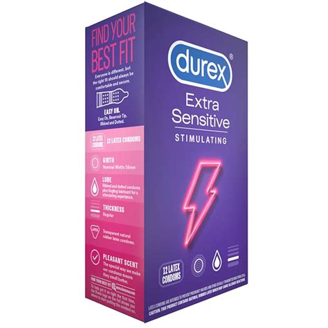 Durex Extra Sensitive Stimulating tv commercials