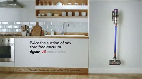 Dyson V11 TV commercial - Twice the Suction: $200