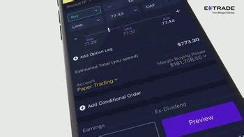 E*TRADE from Morgan Stanley App TV Spot, 'Stay On Top of the Market' created for E*TRADE from Morgan Stanley