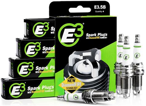 E3 Spark Plugs Diamond Fire Racing Ignition System logo