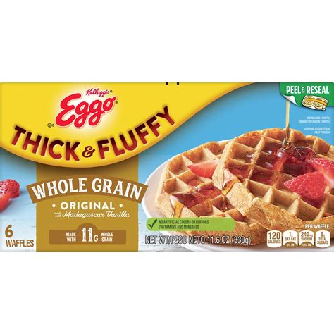 EGGO Waffles Thick & Fluffy Original Waffles logo