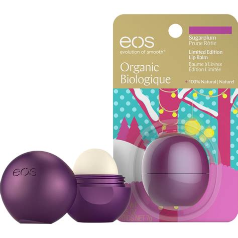 EOS Sugarplum Lip Balm logo