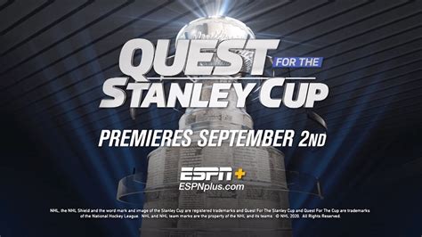 ESPN+ Quest for the Stanley Cup logo