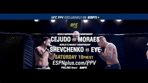 ESPN+ TV commercial - UFC 238: Cejudo vs. Morales