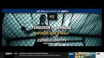 ESPN+ TV commercial - UFC 238: Ferguson vs. Cerrone