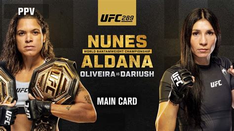 ESPN+ UFC 289: Nunes vs. Aldana logo