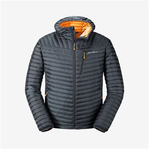 Eddie Bauer Boys' MicroTherm Hooded Jacket Orange