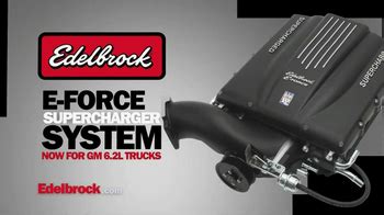 Edelbrock E-Force Supercharge System TV Spot, 'Big Truck Power' created for Edelbrock