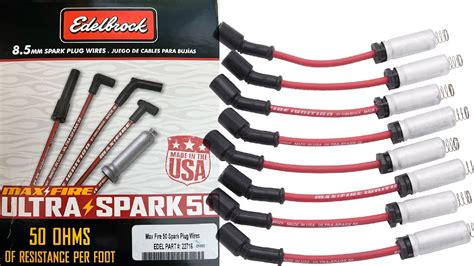 Edelbrock Max-Fire Ultra-Spark Performance Wires