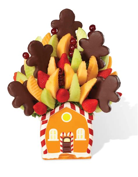 Edible Arrangements Holiday House Bouquet logo