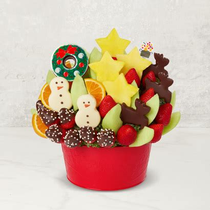 Edible Arrangements Holly Jolly Village tv commercials