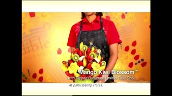 Edible Arrangements Mango Kiwi Blossom tv commercials