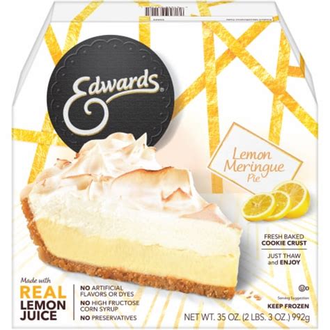 Edwards Desserts Lemon Meringue Pie tv commercials