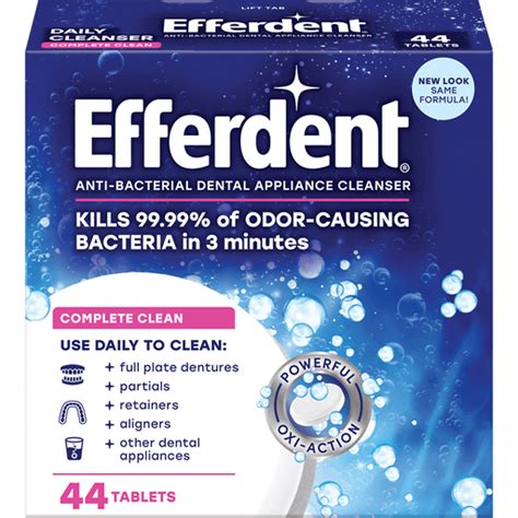 Efferdent Complete Clean logo