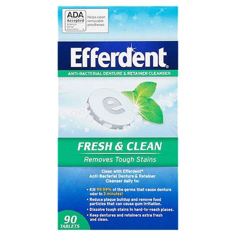 Efferdent Fresh & Clean tv commercials