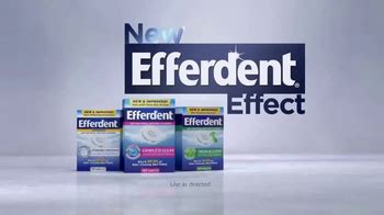 Efferdent TV commercial - New Efferdent Effect