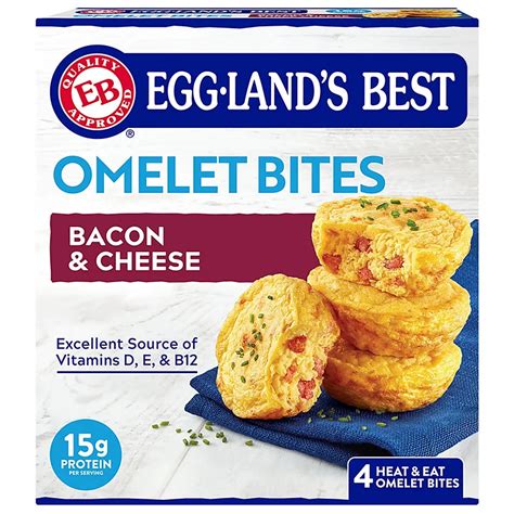 Eggland's Best Bacon & Three Cheese Egg Bites